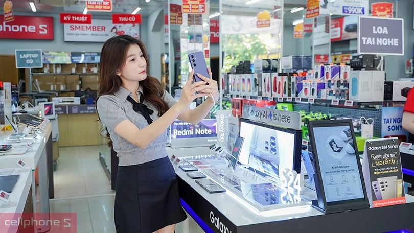 Trên tay - trải nghiệm trực tiếp Samsung Galaxy S24 tại CellphoneS