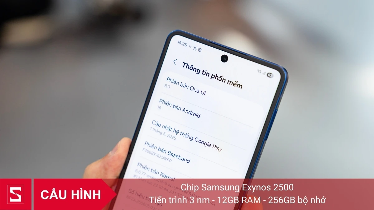 Cấu hình Samsung Galaxy Z Flip 7