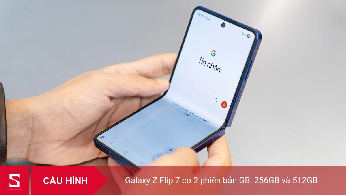 Galaxy Z Flip 7 có mấy phiên bản GB