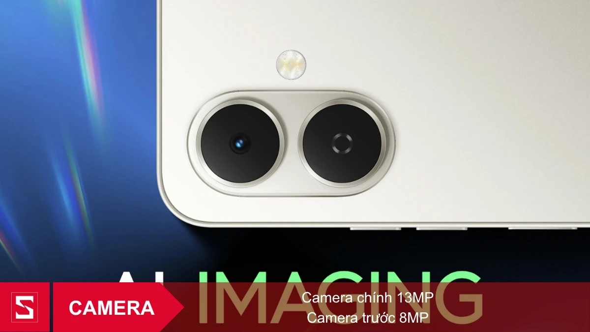 Điện thoại Tecno Spark Go 2 sở hữu camera sau đơn 13MP 