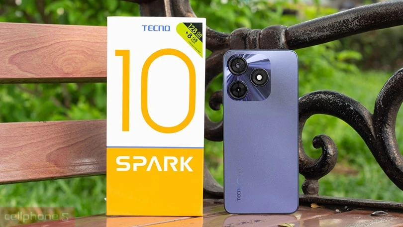 Giá bán Tecno Spark 10 8GB 128GB là bao nhiêu?