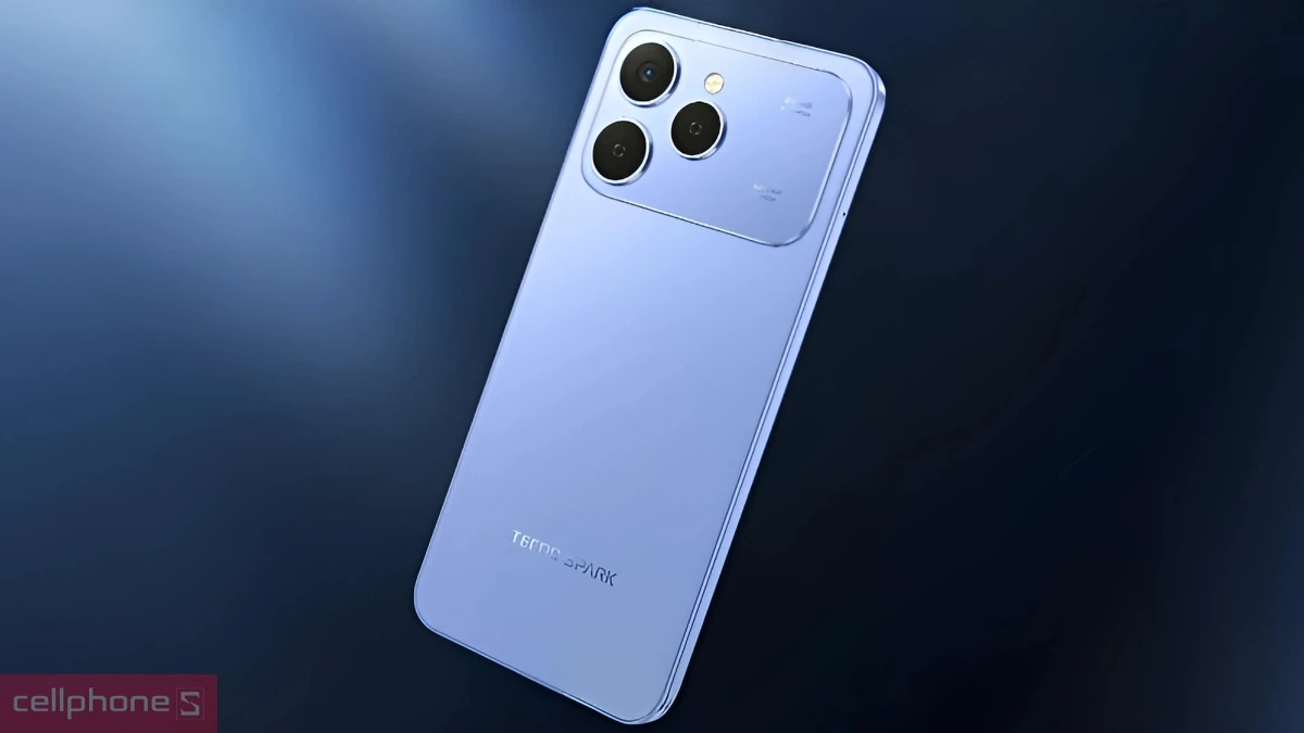 Điện thoại Tecno Spark 40 sở hữu camera chính độ phân giải 50MP