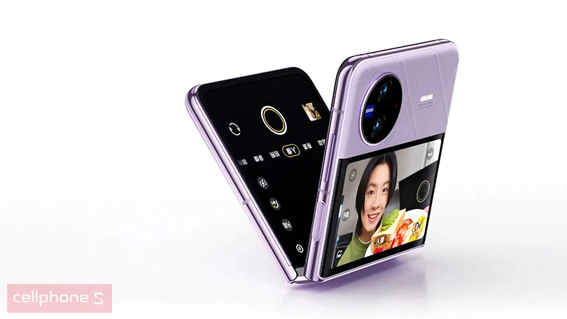 Vivo X Flip - Ngoại hình nhỏ gọn, sở hữu 4 camera