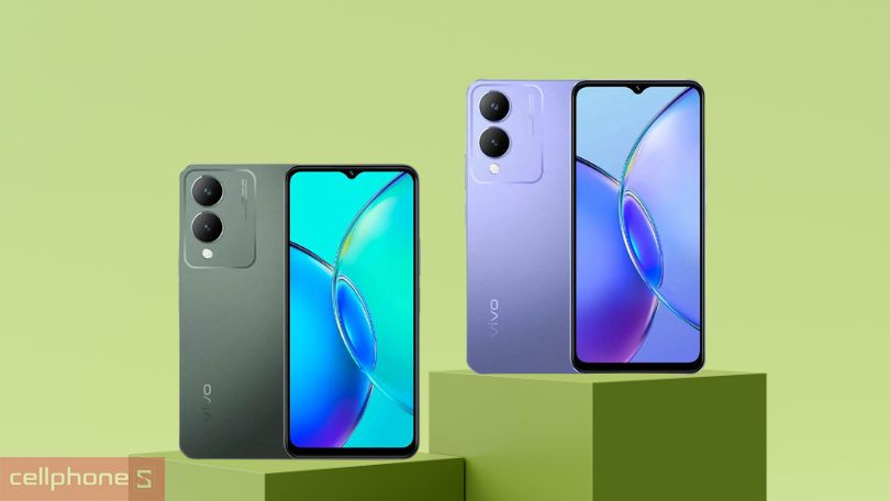 Điện thoại Vivo Y12 - MediaTek Helio G85, camera AI, pin 5000 mAh