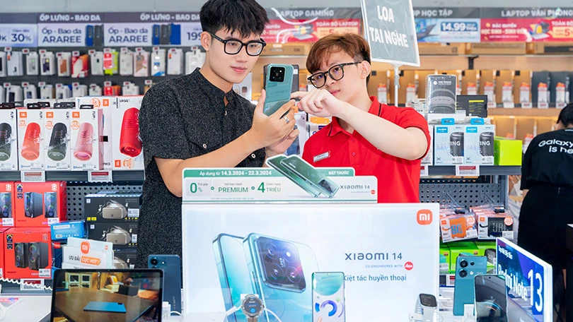 Trải nghiệm trực tiếp Xiaomi 14 trước khi mua hàng tại CellphoneS