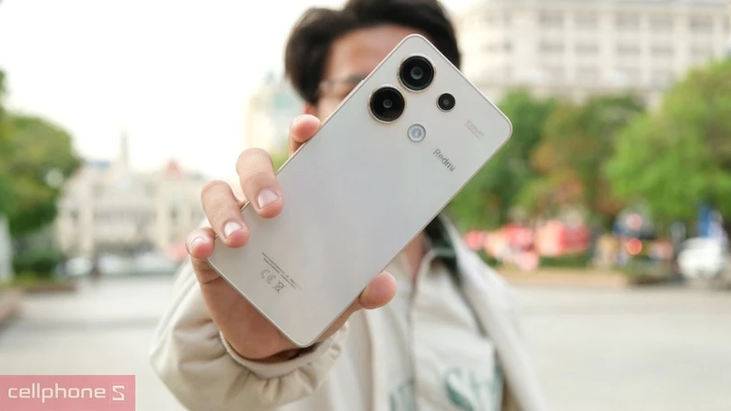 Thiết kế Điện thoại Xiaomi Redmi Note 13 8GB 256GB cũ đã kích hoạt 