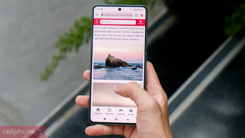 Đa nhiệm ổn định với RAM 8GB, bộ nhớ 128GB
