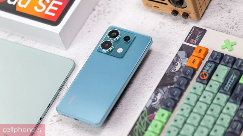 Dung lượng RAM, bộ nhớ điện thoại Xiaomi Redmi Note 13 Pro 5G 12GB 512GB cũ xước cấn