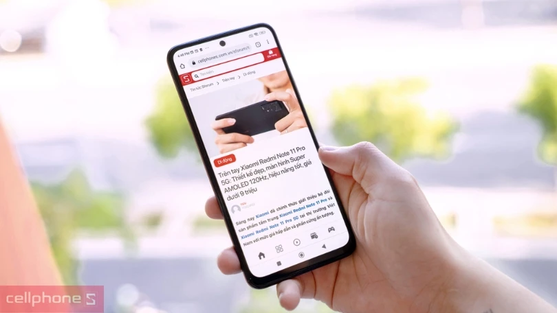 Note 11 Series có chống nước không