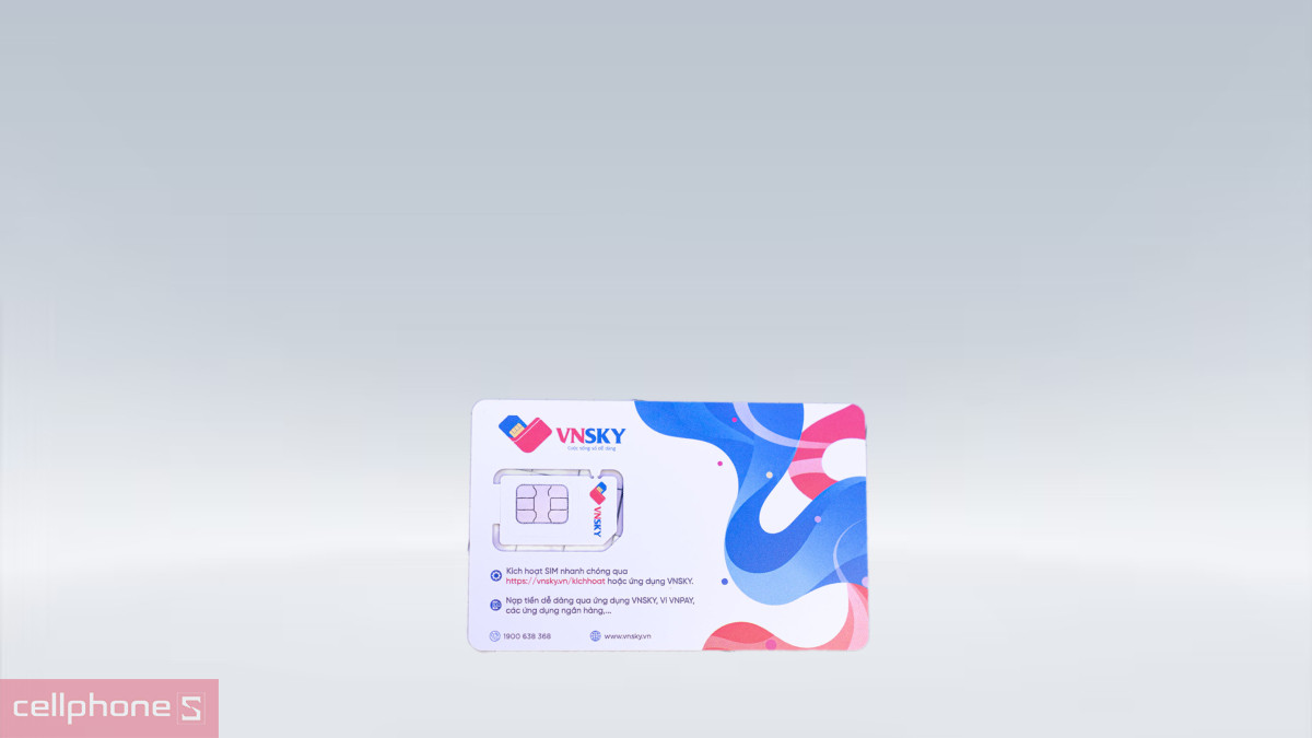 Thời gian sử dụng Sim 4G VNSKY 5G119 9GB/ngày