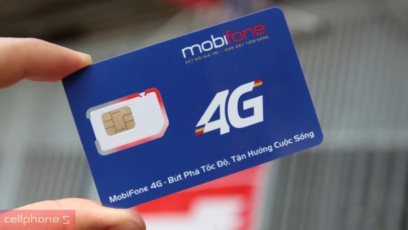 Sim 4G Mobifone siêu data 6GB/ngày - Nghe gọi thoải mái, data không giới hạn