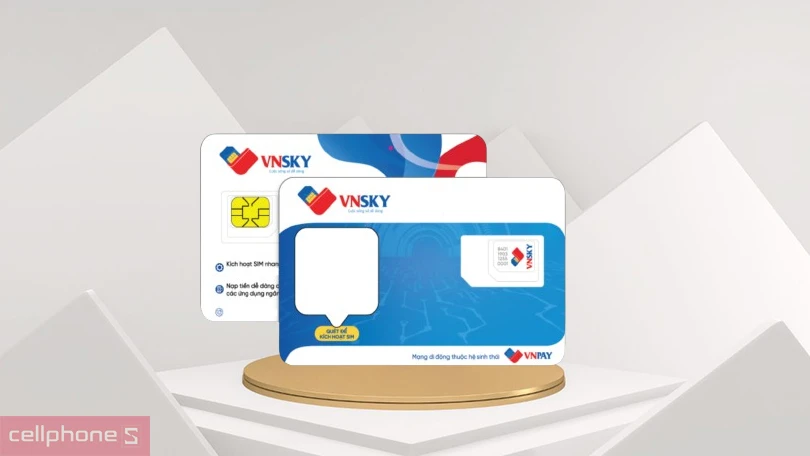 Sim 4G VNSKY SKY89C 3GB/ngày free 6 tháng - Sim giá rẻ, dung lượng data lớn