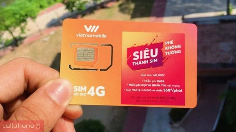 Sim 5G Vietnamobile