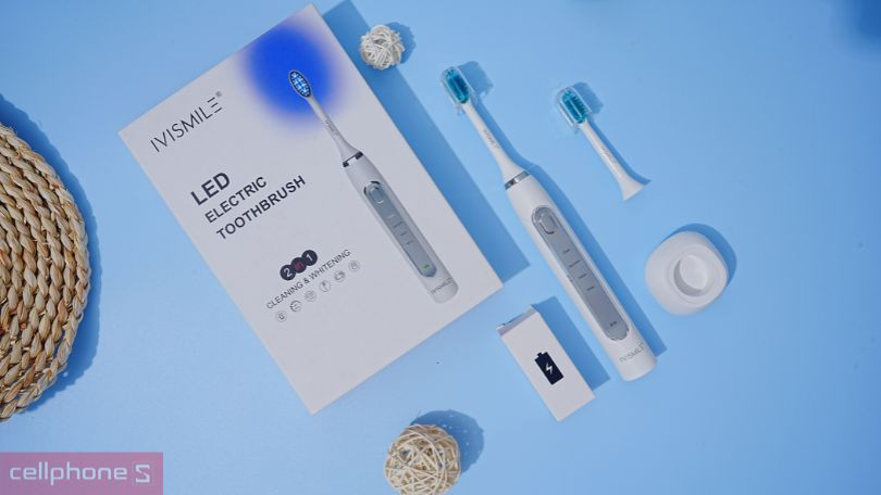 Bàn chải điện Ivismile IVI 03TB - Tính năng đa dạng, tốc độ chải tối ưu