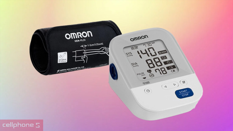 Máy đo huyết áp bắp tay Omron HEM-7156 - Công nghệ đo hiện đại, cung cấp kết quả có độ chính xác cao