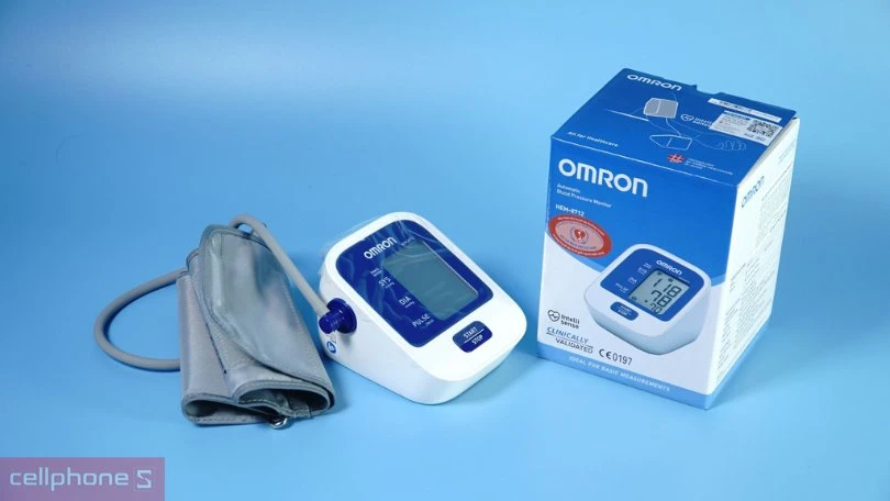 Vì sao nên mua máy đo huyết áp bắp tay Omron Hem-8712? 