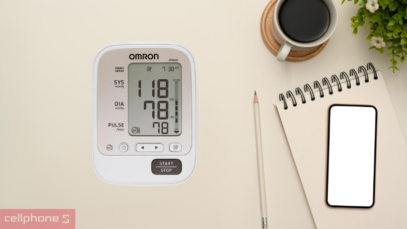 Vì sao nên mua máy đo huyết áp bắp tay Omron JPN600?