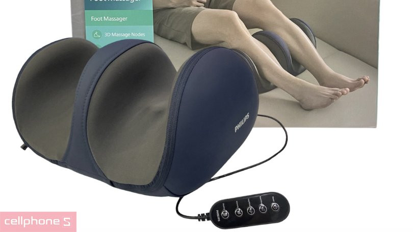 Máy massage chân Philips PPM6331 - Linh hoạt, dễ sử dụng 