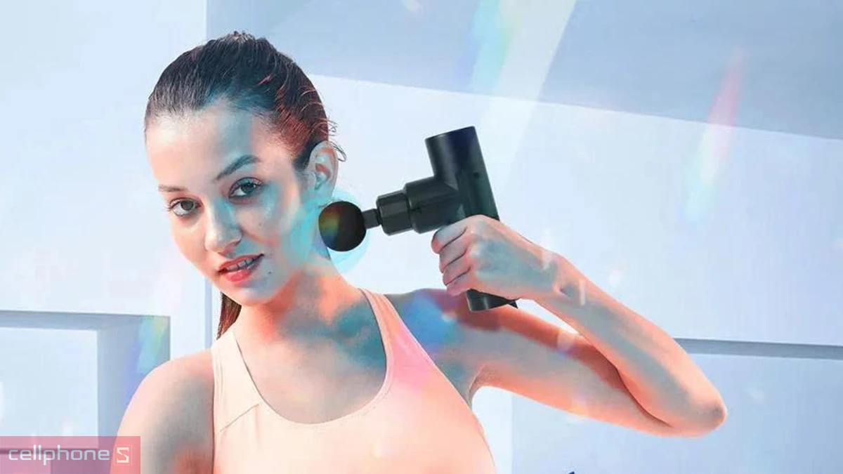 Súng massage Buheung MK330 - Giải pháp xua tan đau nhức, thư giãn cơ tiện lợi 