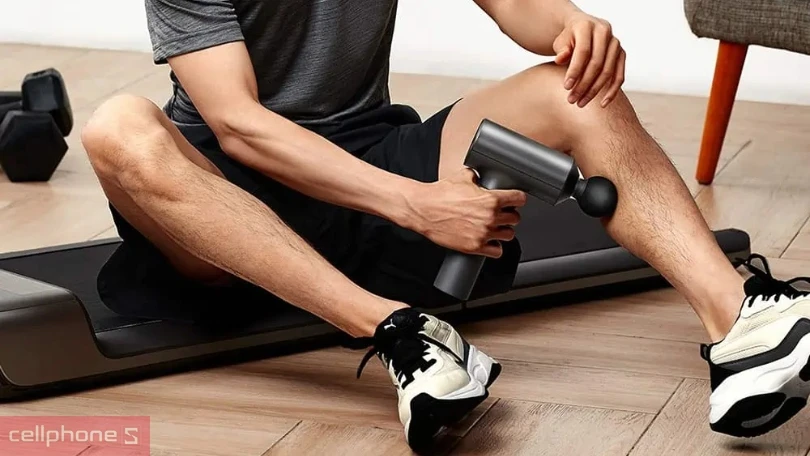 Máy massage cầm tay Xiaomi Fascia Gun Mini EU - Thiết kế gọn nhẹ, dung lượng pin lớn