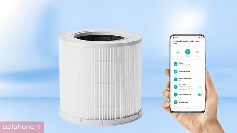 Đánh giá lọc không khí Xiaomi Smart Air Purifier 4 Compact Filter