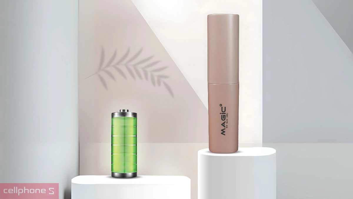 Pin 320mAh cho thời gian sử dụng dài