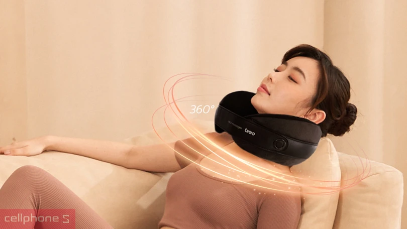 Máy massage cổ Breo Neck C2-X - Công cụ thư giãn các cơ cổ lý tưởng 