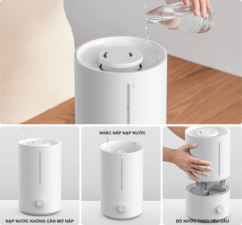 Đánh giá máy phun sương tạo ẩm Xiaomi Smart Humidifier 2 Lite 