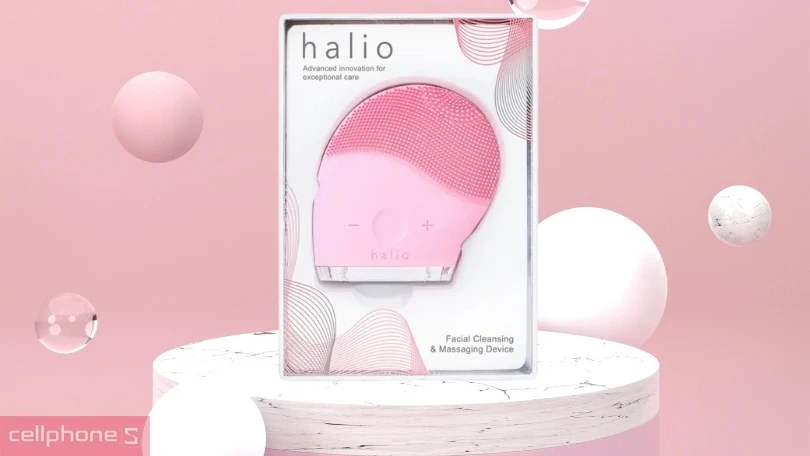 Máy rửa mặt Halio chăm sóc da mặt toàn diện