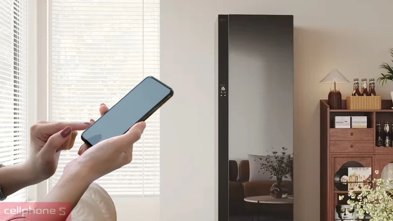 Ứng dụng của tủ chăm sóc quần áo thông minh LG Styler Inverter 5 móc SC5MNR4G