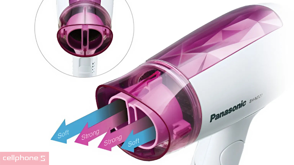 Công nghệ của máy sấy tóc Panasonic EH-ND21-P645 1200W