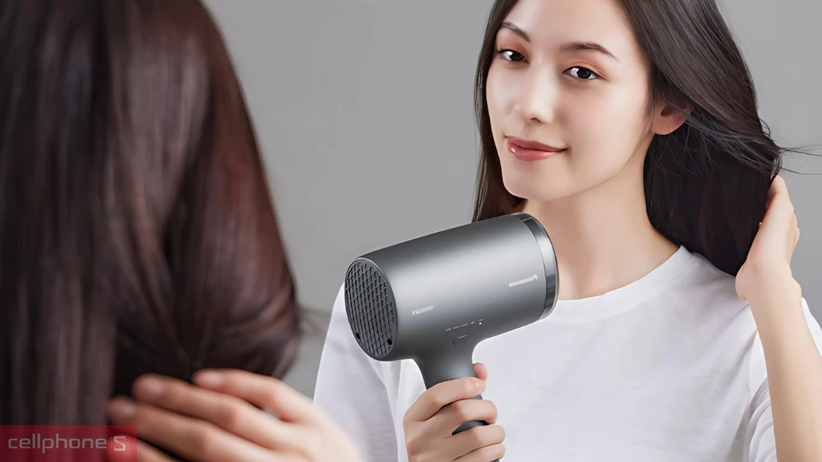 Máy sấy tóc tạo kiểu Panasonic Nanoe EH-NA9M-H645 1600W ứng dụng công nghệ nanoe
