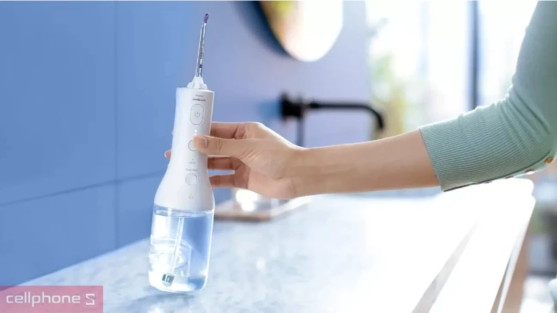 Cách vệ sinh máy tăm nước Philips HX3806/31