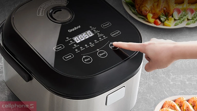 Hướng dẫn sử dụng nồi cơm điện Gaabor 1.8 lít GR -S50D