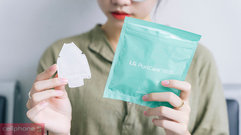 Đánh giá khẩu trang lọc không khí LG Puricare 2