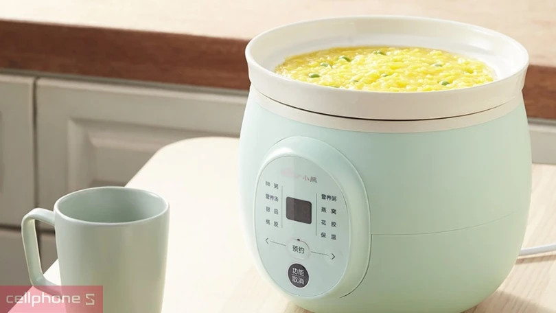 Nồi nấu chậm Bear DDG-D20P1 - Xinh xắn, đảm bảo bữa ăn ngon miệng 