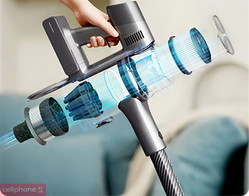 Lõi lọc 5 lớp, cảm biến siêu nhạy 