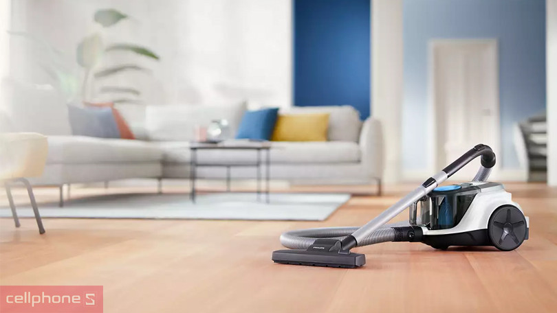 Khả năng làm sạch của máy hút bụi dạng hộp Philips XB2023