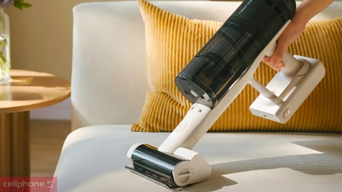 Thời lượng pin máy hút bụi cầm tay Roborock H60 Hub Pro