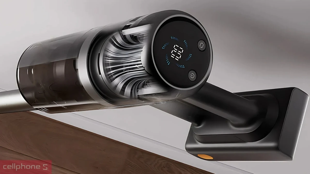 Thiết kế máy hút bụi cầm tay Roborock H60 Ultra