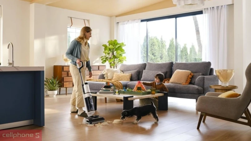 Vì sao nên mua máy hút bụi cầm tay Tineco Floor One S6 Stretch Pro?