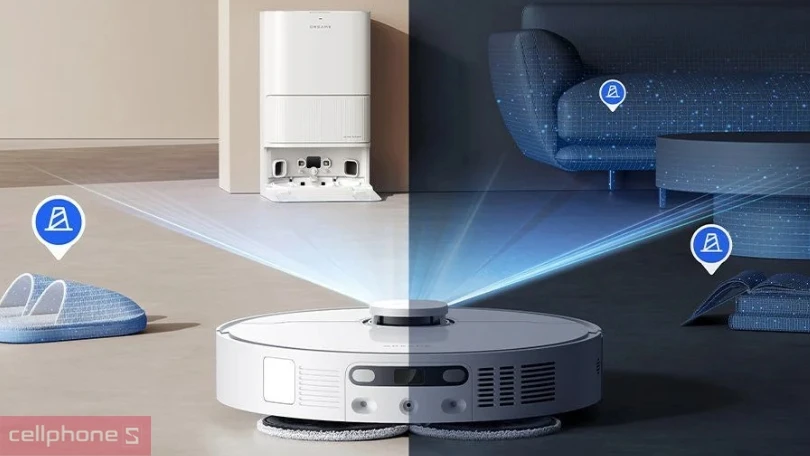 Công nghệ robot hút bụi Dreame D20 Ultra