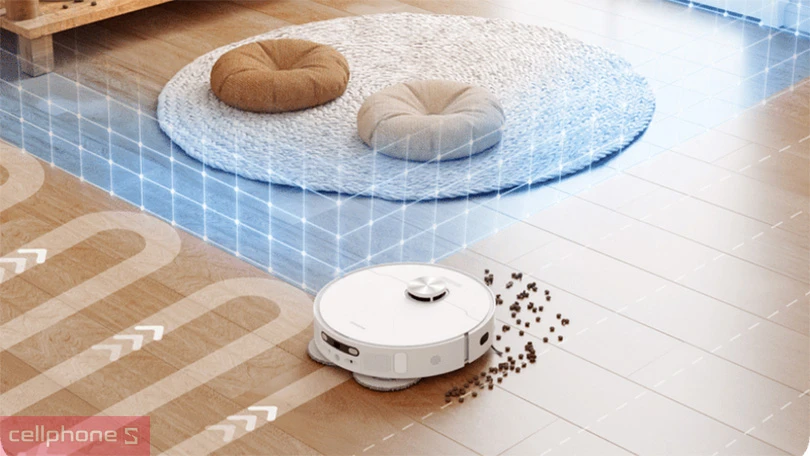Robot hút bụi lau nhà tự động làm sạch Dreame L10 Ultra
