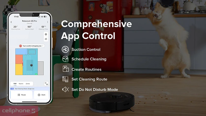 Cảm biến Robot hút bụi lau nhà Roborock Q5 Pro 