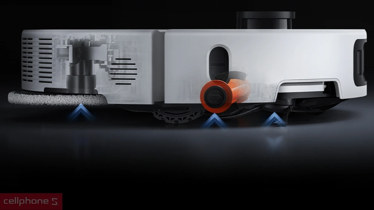Dung lượng pin và khả năng sạc của robot hút bụi Xiaomi Vacuum Mop 5