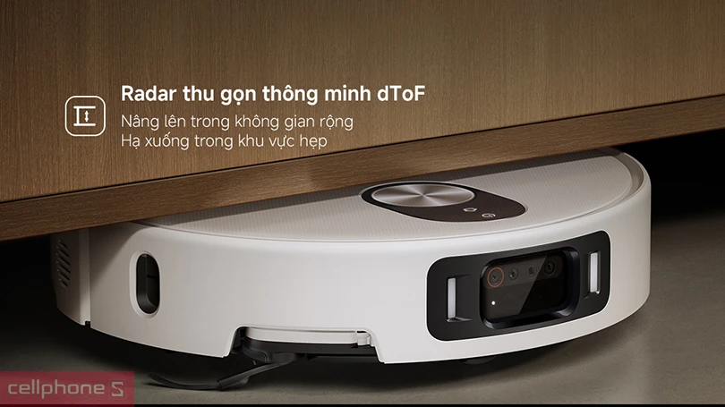 Robot hút bụi Xiaomi Vacuum Mop 5 Pro gây ấn tượng với thiết kế tinh gọn