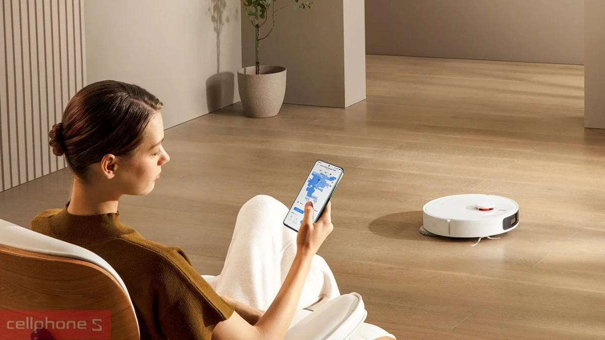 Kết nối robot hút bụi Xiaomi Vacuum Mop 5 Pro