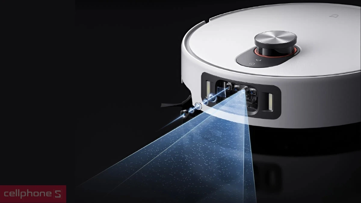 Robot hút bụi Xiaomi Vacuum Mop 5 Pro được trang bị hệ thống điều hướng laser LDS