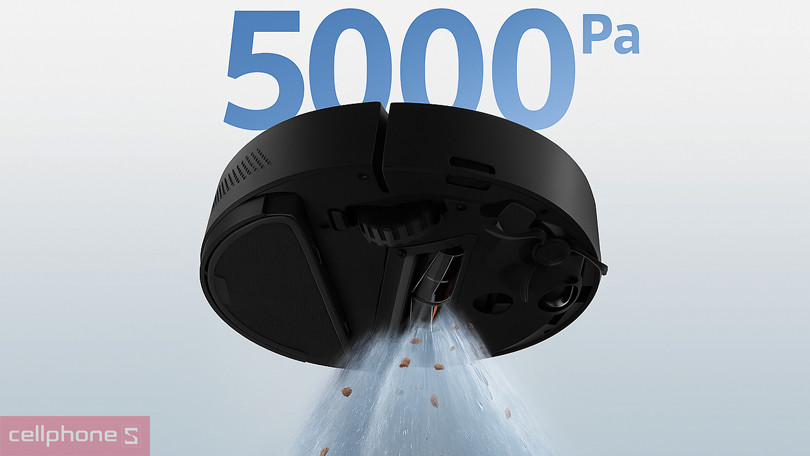 Công suất hút bụi nhanh chóng của robot hút bụi Xiaomi Vacuum S40C