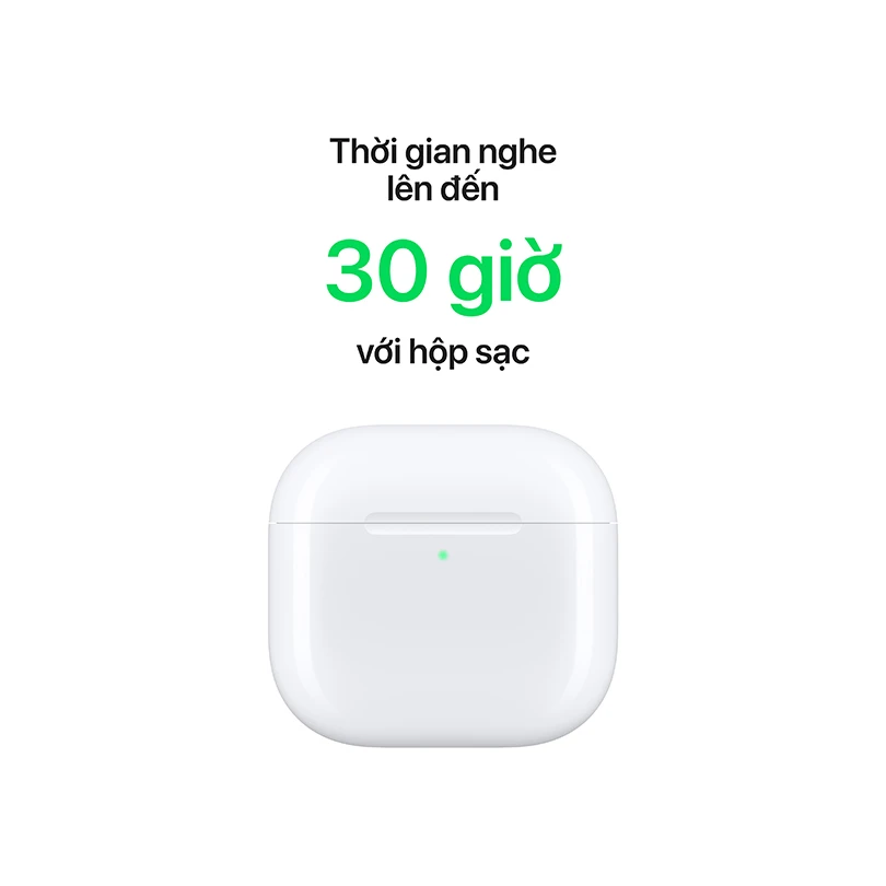 Pin tai nghe Apple Airpods 4 chống ồn chủ động